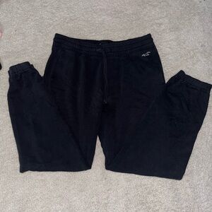 Hollister Men's Black Sweatpants